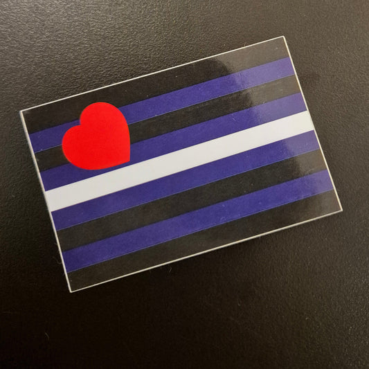 Klistremerke Leather Pride 7,5 cm