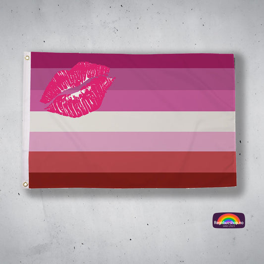 Lipstick Lesbian Flagg 90x150 cm