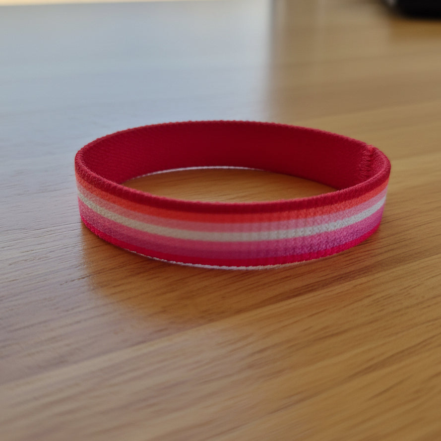Lesbisk Pride Elastisk Armbånd