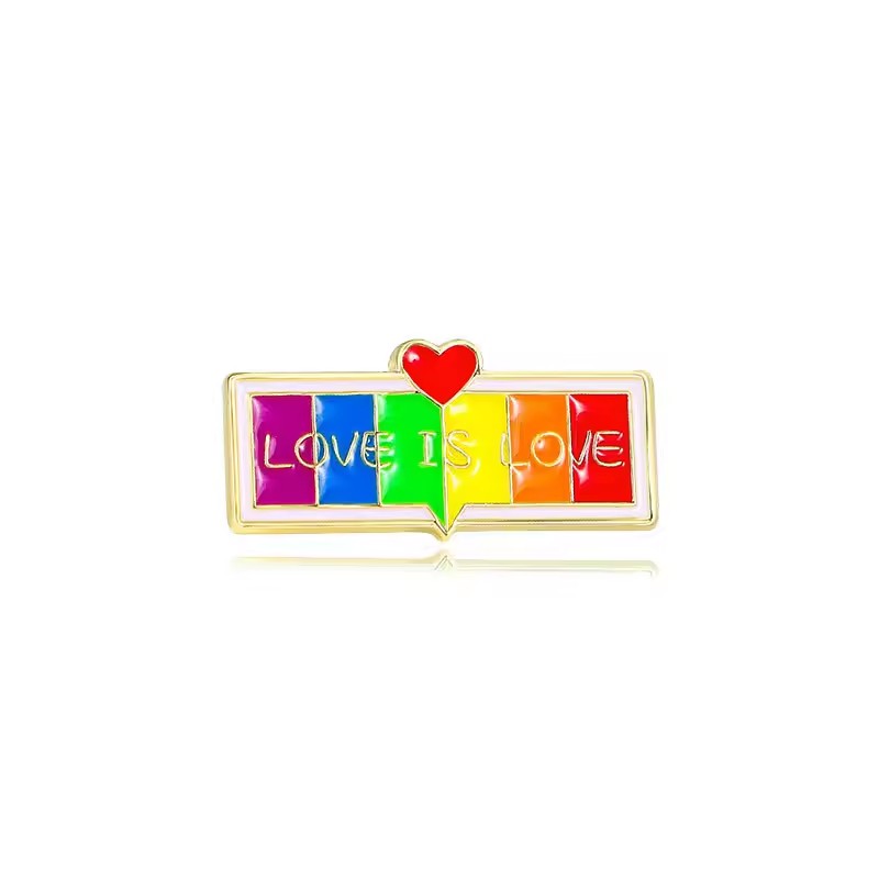 Love is Love Pride Pin