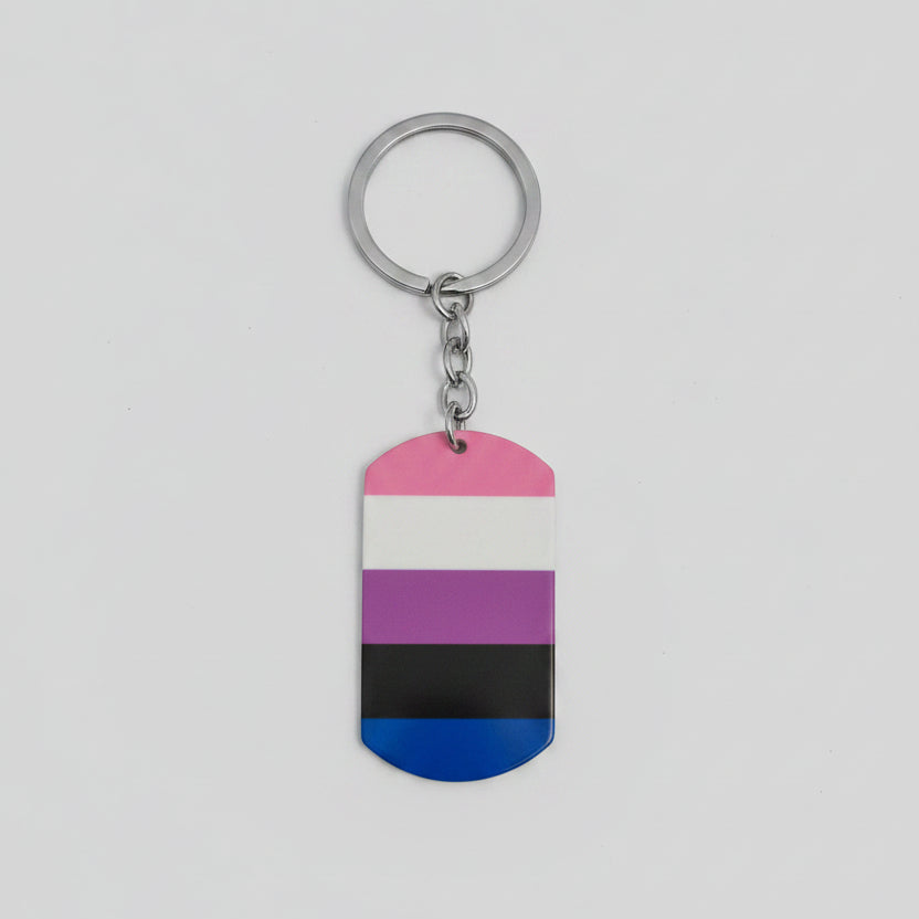 Nøkkelring Tag Genderfluid