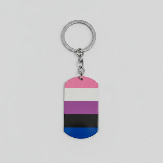 Nøkkelring Tag Genderfluid