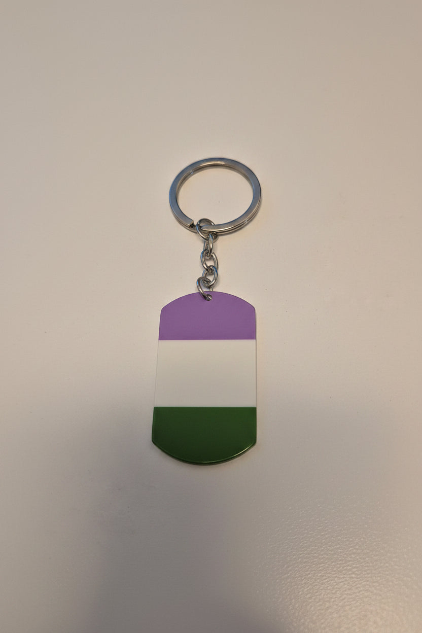 Nøkkelring Tag Genderqueer