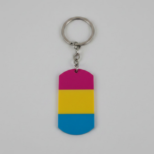 Nøkkelring Tag Panflagg