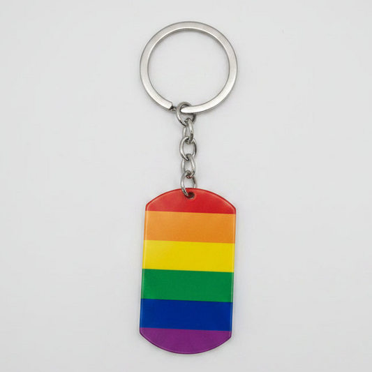 Nøkkelring Tag Regnbue Pride