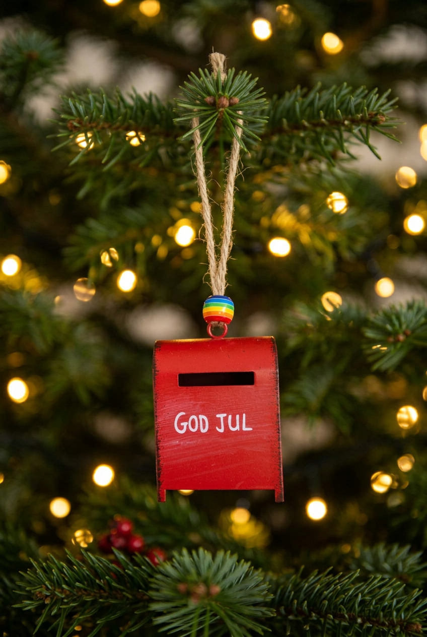 JULETREPYNT NOSTALGISK PRIDE