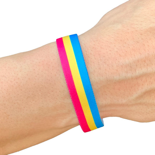 Panseksuell Pride Armbånd Elastisk