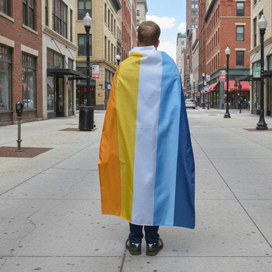 Partyflagg AroAce Pride Flagg XL