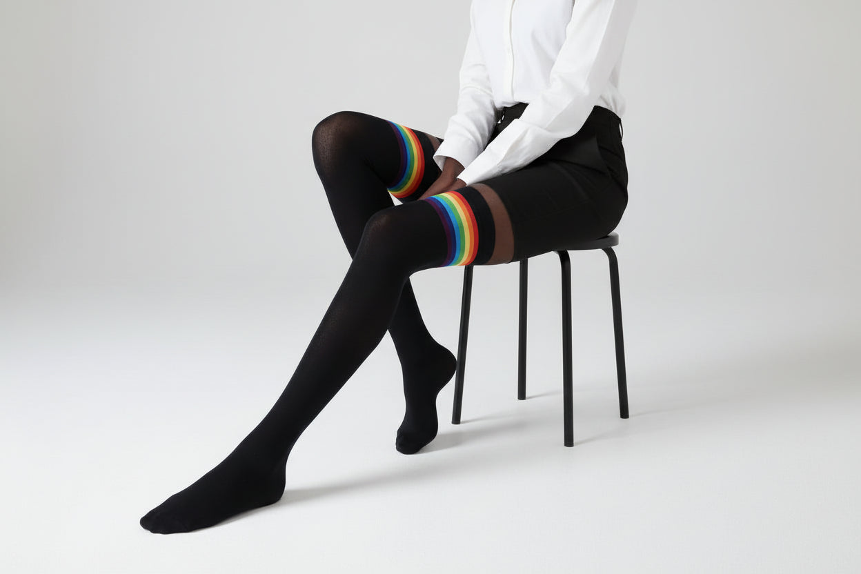 Pride Thigh High Sokker