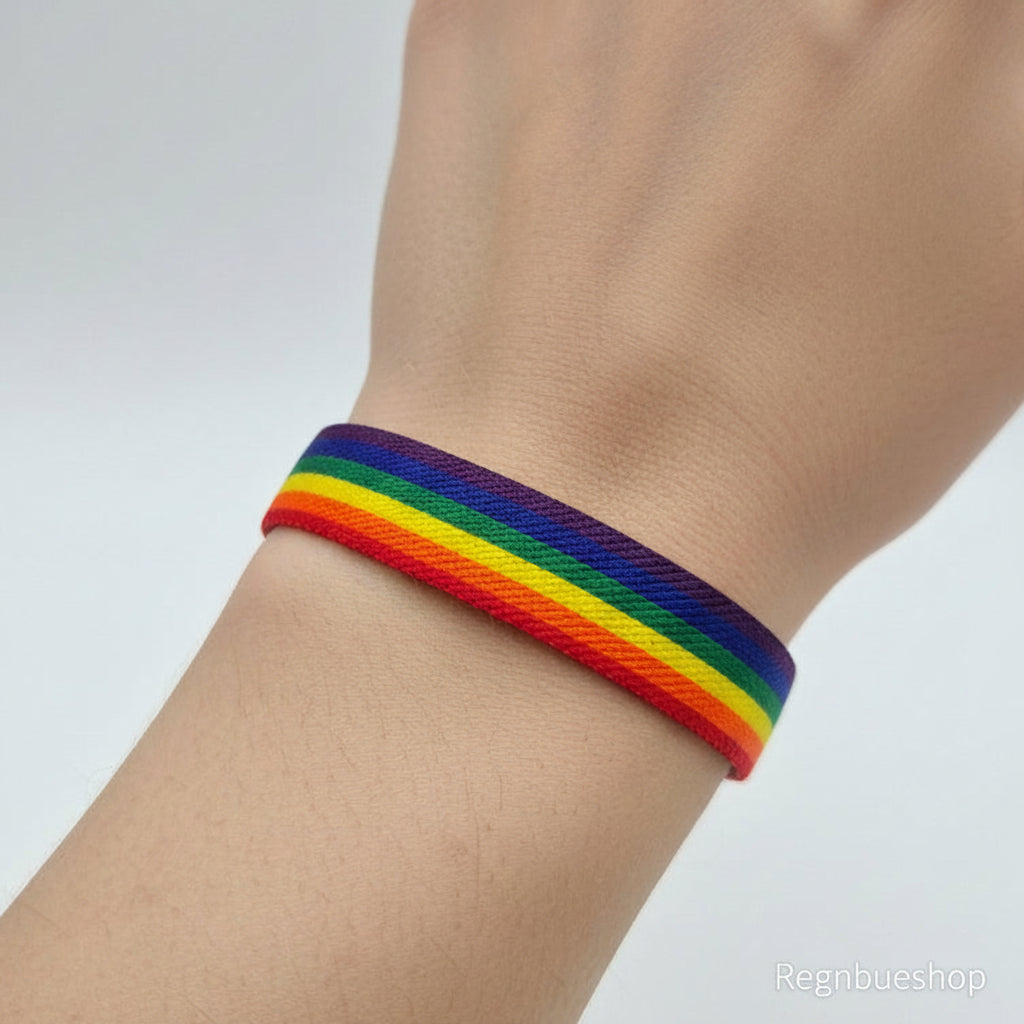 Pride XSmall Elastisk Armbånd Junior Armbånd regnbueshop pridebutikken