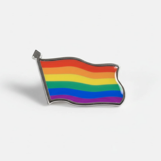 Pride flagg metallpin