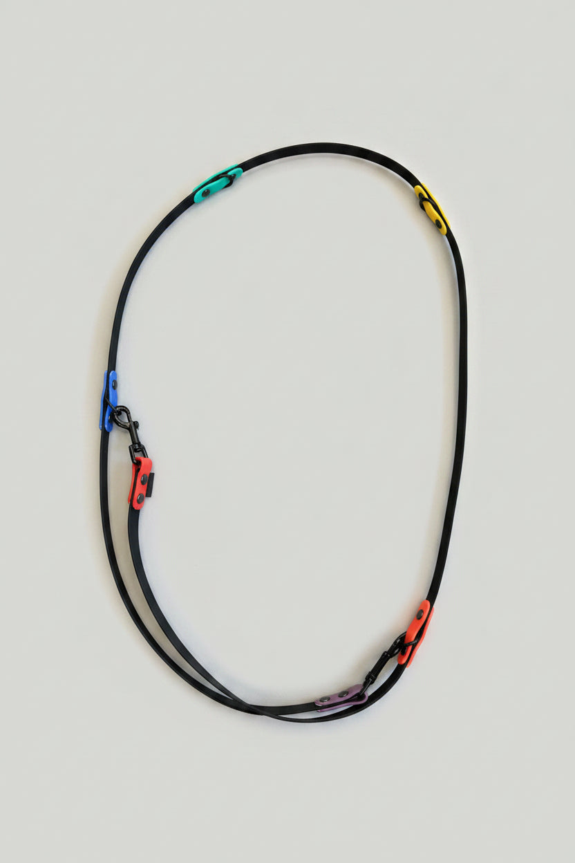 Pride hundekobbel 170 cm colourpop prideshoppen Regnbueshop 