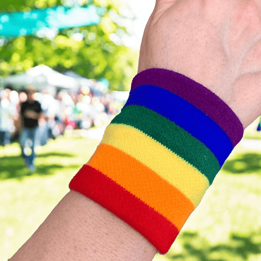 Regnbueshop - Svettebånd til Håndledd - Accessories Pride Svettebånd til Håndledd