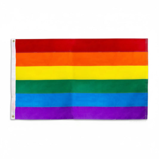 Regnbue Pride flagg HQ 90x150 cm