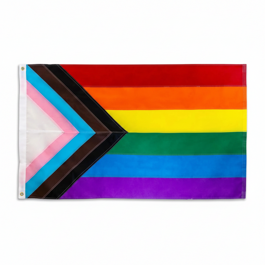 Progress Pride flagg HQ 90x150 cm