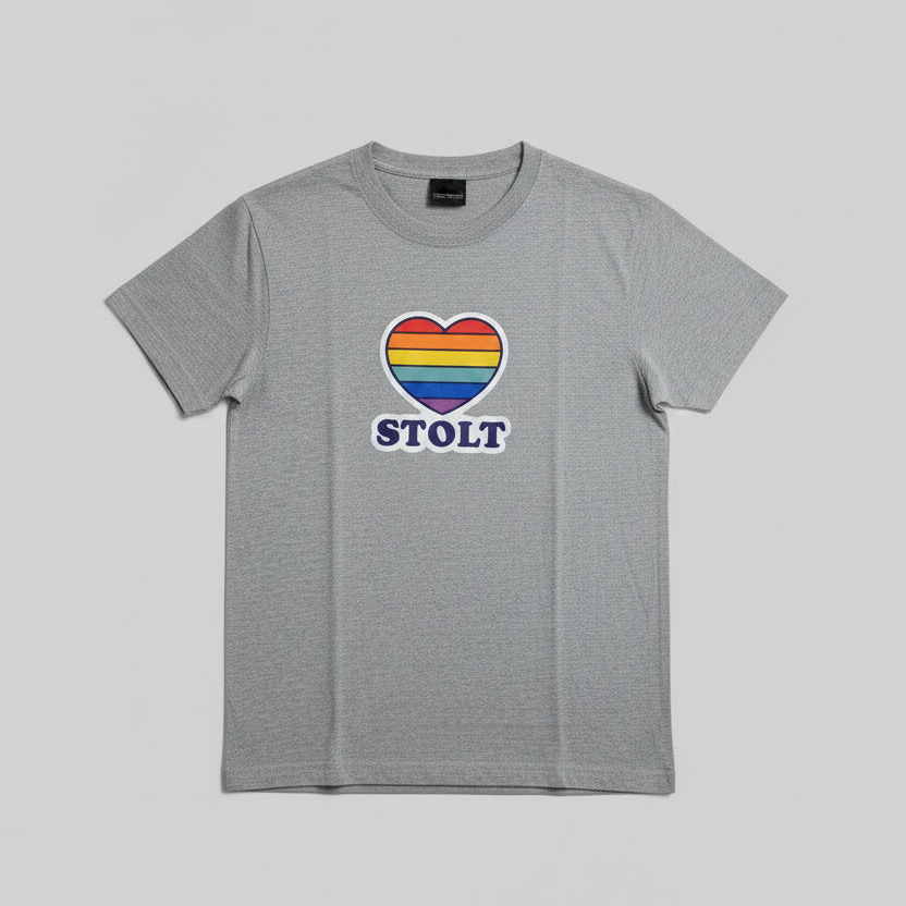 Pride T-Shirt Stolt Hjerte