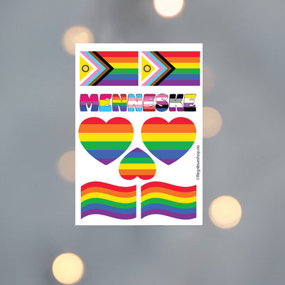 Pride Temporary Tattoo 8 Stk