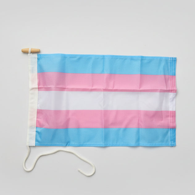 Trans DuraFlag® Pride flagg 30x50 cm