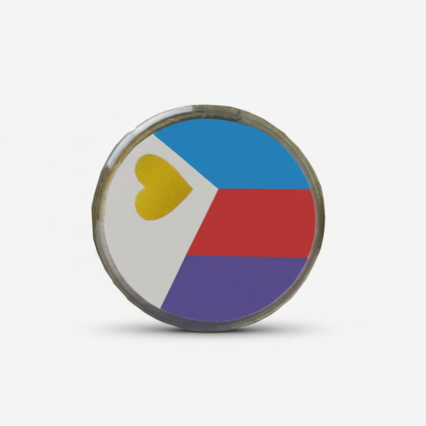 Trio Poly Pride metallpin