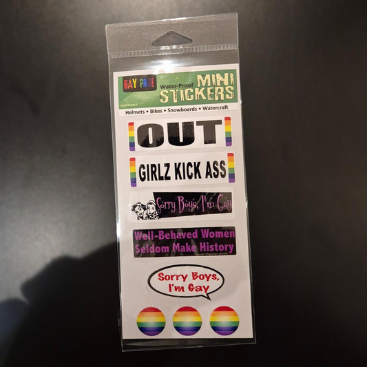Klistremerke Water-proof Girlz Kick Ass