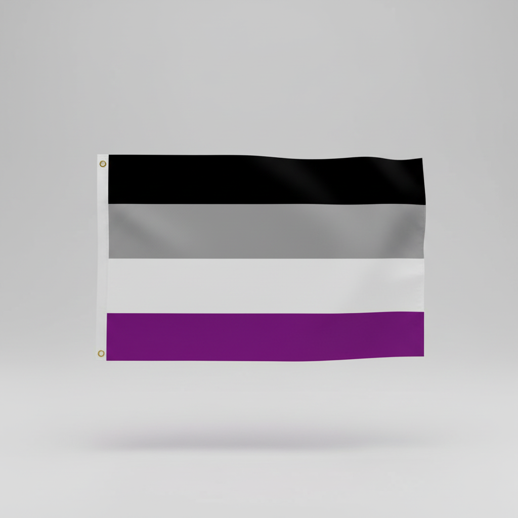 Aseksuell Pride Flagg 150X240 cm