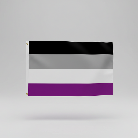 Aseksuell Pride Flagg 150X240 cm