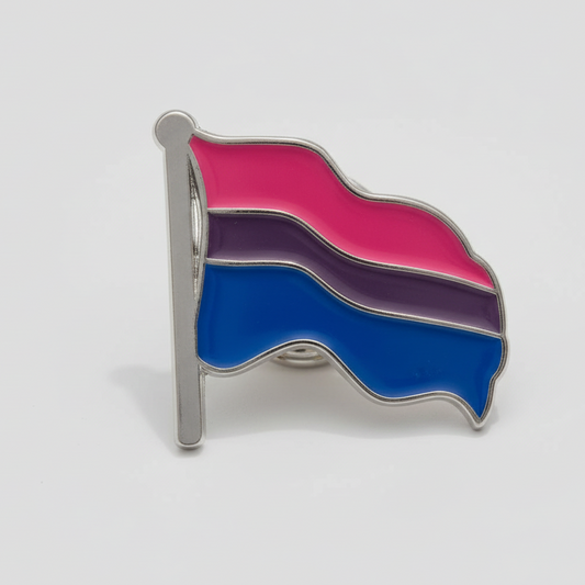 Pin Bi flagg