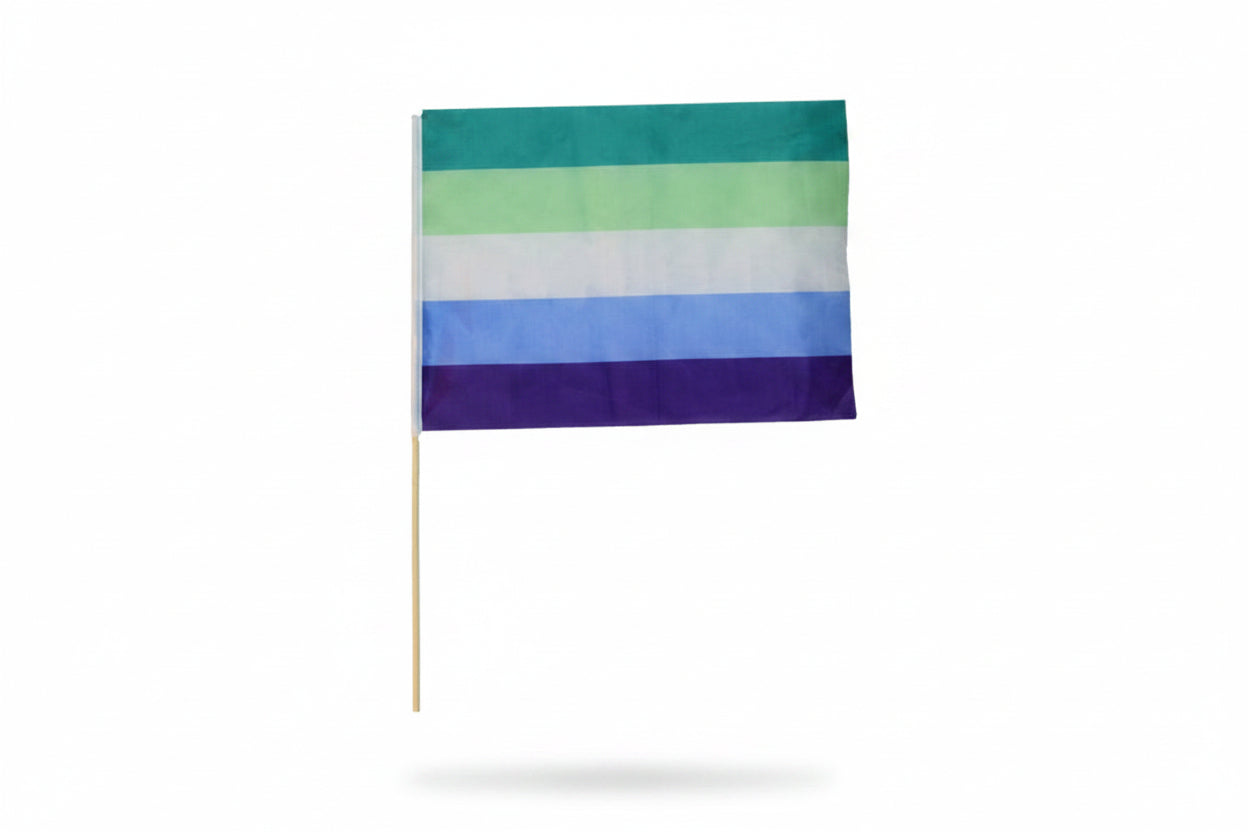 Regnbueshop - Flagg Homofil Mann 40X60 cm - Flagg