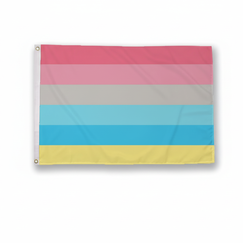 Genderflux Pride flagg 90x150 cm