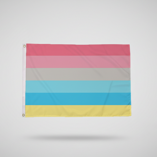 Genderflux Pride flagg 90x150 cm