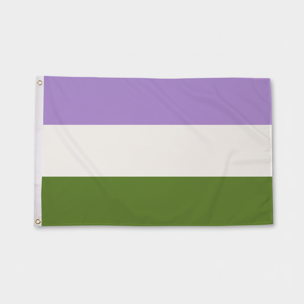 Genderqueer flagg 90x60 cm