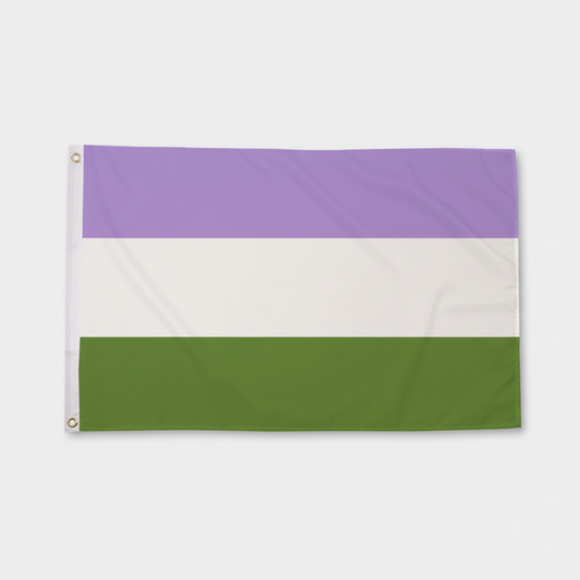 Genderqueer flagg 90x60 cm