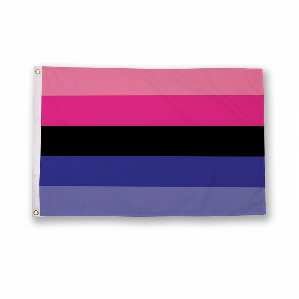 Omnisexual Pride flagg 90x150 cm
