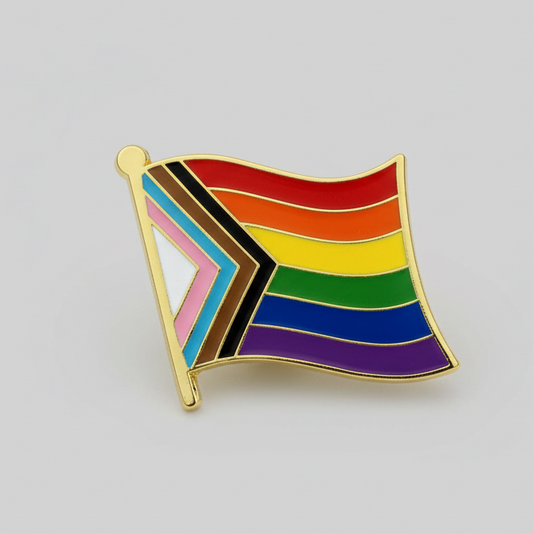 Pin Progress Pride Flag