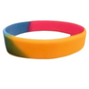 Regnbueshop - Pride Armbånd Silikon Pan - Accessories