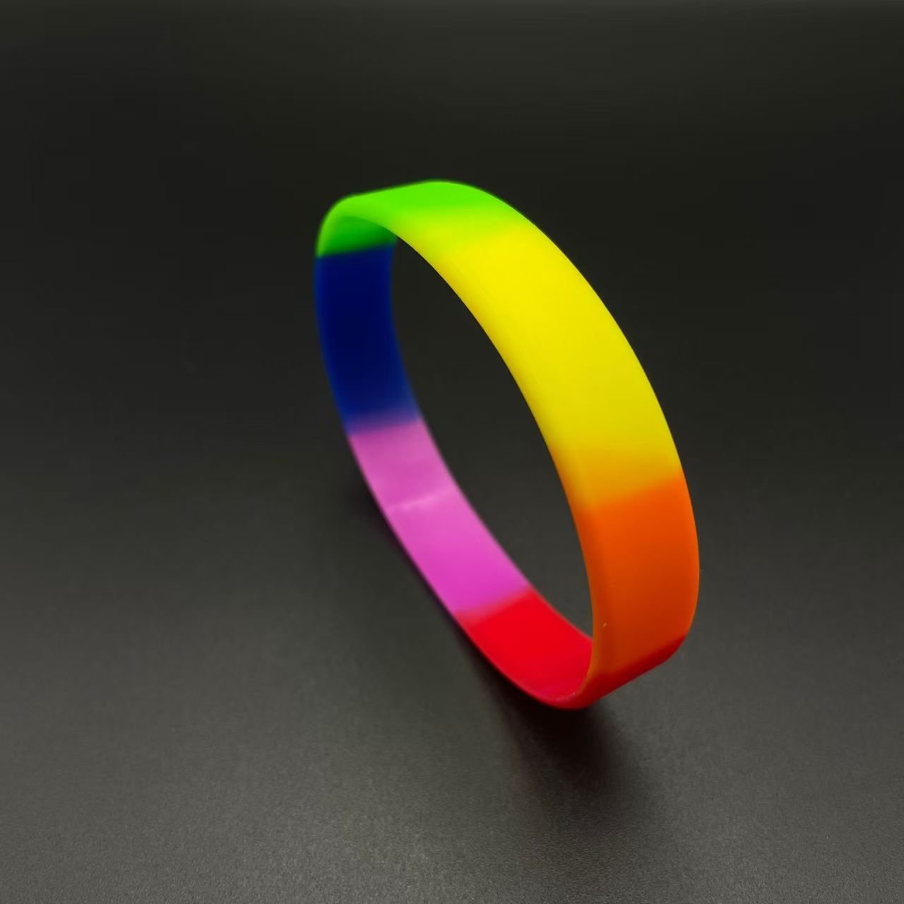 Regnbueshop - Pride Armbånd Silikon Regnbue - Accessories