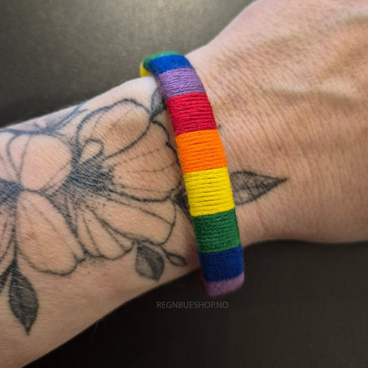 Regnbueshop - Pride Armbånd Tråd Justerbart - Accessories