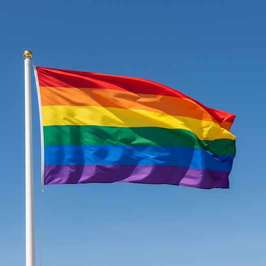 Rainbow DuraFlag® Pride flagg 90x150 cm