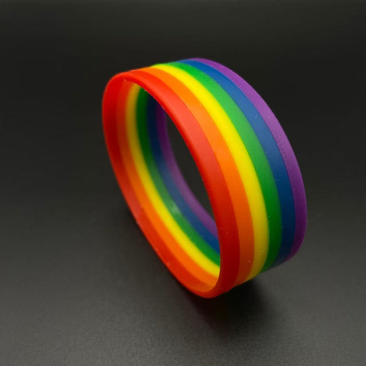 Regnbueshop - Regnbue silikon pridearmbånd - Accessories
