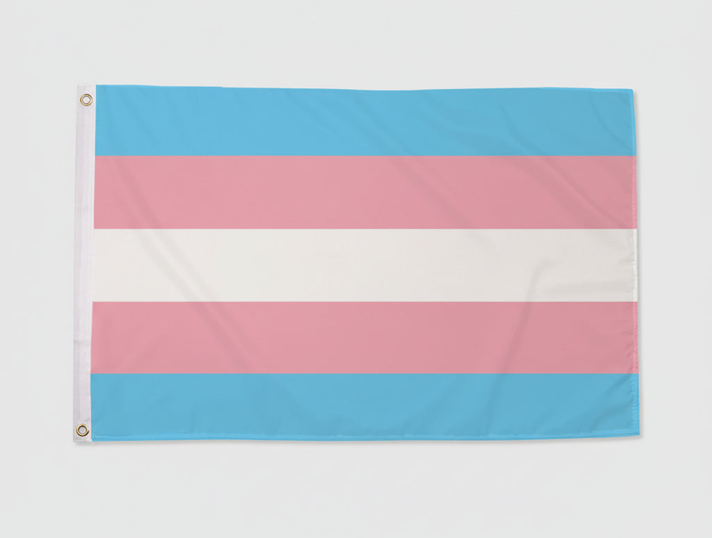 Trans Pride flagg 90x150 cm