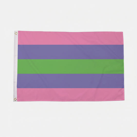 Regnbueshop - Trigender Pride flagg 90x150 cm - Flagg