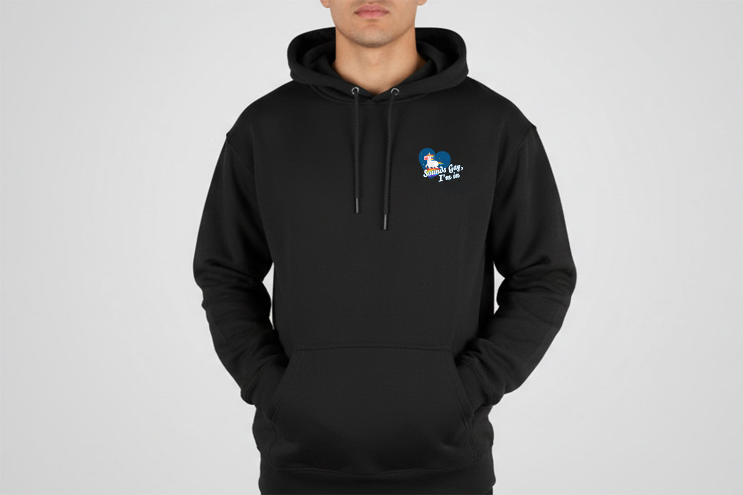 Hoodie Unisex Sounds Gay Im In